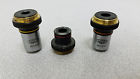 001270 Olympus Microscope Objective Set