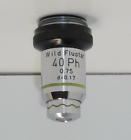 11551 Wild Heerbrugg Fluotar Ph Microscope Objective