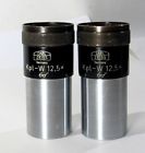 12.5x Kpl-w Carl Zeiss Germany 12 5x Microscope Eyepiece Lens Pair