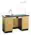 1216k-l Diversified Woodcrafts 5 Wide Instructors Desk 874002000036