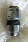 Dpl40x 160mm Olympus Plan Condition 0.65 0.17 Great Microscope Objective 40x
