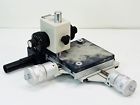 197-201 Mitutoyo Olympus 6 Bhmj Micrometers Xy 50mm " Stage