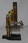 20518 Bausch Lomb Brass Metal Microscope Offered As Is Rochester Ny