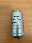 Mrh00201 20x Nikon Cfi Plan Fluor 0.50
