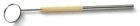 24001 Vertical Int Dental Mirror Octagon Handle Oral Care Stainless Steel