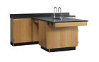 2814k Diversified Woodcrafts Perimeter Workstation With Sink And Fixtures 843998001495