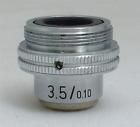 3.5-0.10 Leitz Wetzlar Microscope Optic