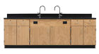 3226k Diversified Woodcrafts Wall Service Bench With Door And 874002006137