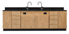 3236k Diversified Woodcrafts Wall Service Bench With Door And 190685572791