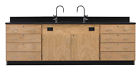 3246k Diversified Woodcrafts Wall Service Bench With Drawer 843998001594