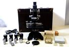 393204 Leitz Vintage Ernest Wetzlar Microscope Illuminator In Hard Case