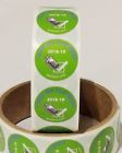 401907g Quality Iz Got My Flu Shot Stickers Green Rolls