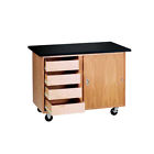 4222kf Diversified Woodcrafts Mobile Demonstration Table 874002000883