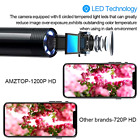4335023519 Amztop Wireless Endoscope Megapixels Wifi Usb Borescope Waterproof 8583026442129