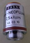 440310 Zeiss Plan-neofluar 2.5x 0.075