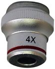 704-106 4x National Objective Optical Compound Lens 100 Microscopes