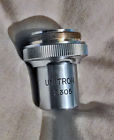 62305 4x .10 Coated Cat. .. Lens Microscope Na Objective Unitron