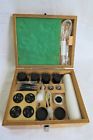 637482658452 Olympus Microscope Objective Set Lenses Bulbs Case Full