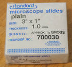 700030 Standard Microscope Slides Plain