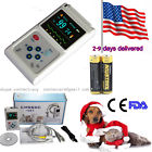 Cms60dvet 78da78fda Us Vet Veterianry Pulse Oximeter Tongue Ear Probe Usb Pc