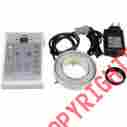 Led-80am 8-zone Amscope 80-led Lighting-direction-variable Microscope Ring Illuminator