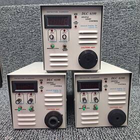 Dlc-6100 Advanced Imaging Inc. Schott Fostec Dlc6100 Fiber Optic Light Source Illuminator Lcd 115v Lot Of 3