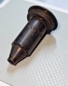 214-79 American Optical Darkfield Funnel Stop Cat For Ao 1079 100x Objective