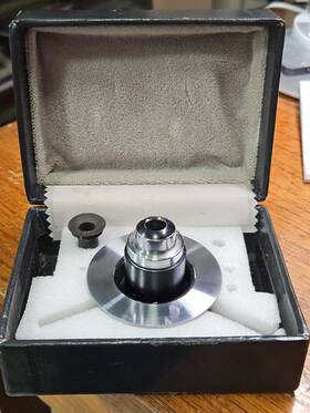 214f American Optical Ao Darkfield Microscope Condenser Cat Fits Series 2-4 And 10-20 Scopes