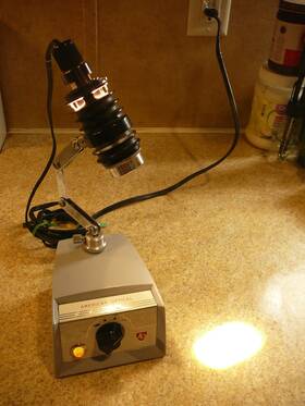 American Optical 653/651 #653 Illuminator And #651 Transformer Set Tested Working American Optical 653/651 #653 Illuminator And #651 Transformer Set Tested Working