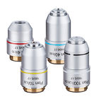 Amscope Pax Plan Objective Lens Set 4x 10x 40x 100x 840979101922