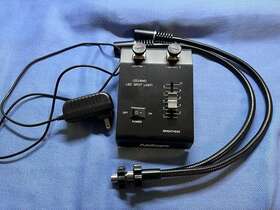 Yag20220815 Amscope Powerful 6 Watt Led Dual Gooseneck Illuminator Light