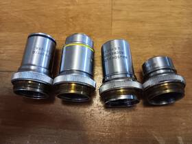 122313445 Bausch Lomb And Microscope Parts Lot