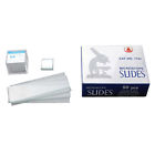 Blank 100pc 50 Pre-cleaned Slides Glass Square Microscope Coverslips