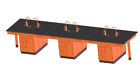 C2434k Diversified Woodcrafts Twelve Station Service Center Workstation 843998001051
