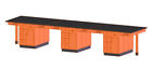 C2434kf Diversified Woodcrafts Twelve Station Service Center Workstation 843998001068