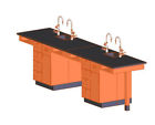 C2524k Diversified Woodcrafts Four Station Service Center Workstation 843998001112