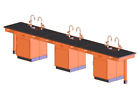 C2734k Diversified Woodcrafts Six Station Service Center Workstation 843998001273
