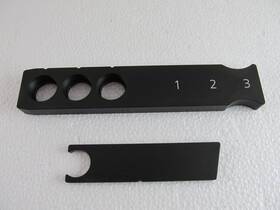 1062-259 Carl Zeiss 3 Pos. Filter Slider D 25mm For Fl Incident Light Axiovert 200