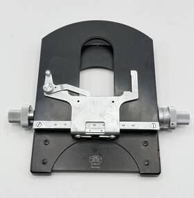 2128107 Carl Zeiss Microscope Mechanical Stage Table Germany