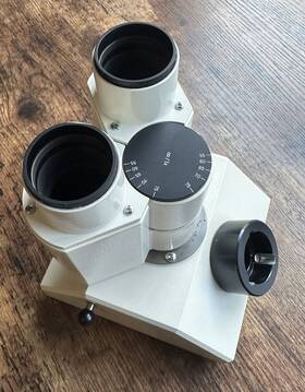451321 Carl Zeiss Binocular Phototube For Axiovert 100/135 Inverted Microscope
