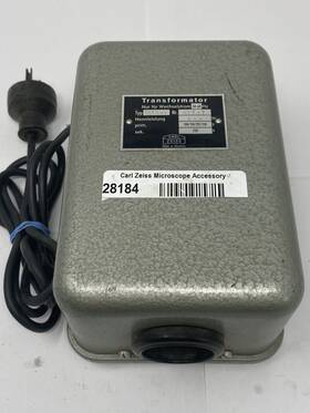Spt400 Carl Zeiss Vintage Microscope Transformer Light Lamp Power Supply