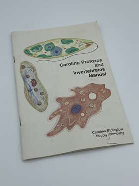 Cb130780602 Carolina Biological Supply Vtg Protozoa And Invertebrates Microscope Manual Science Lab Booklet Bio