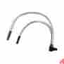 Fb-yl Amscope Dual Gooseneck Fiber Optic Attachment For Microscope Illuminators