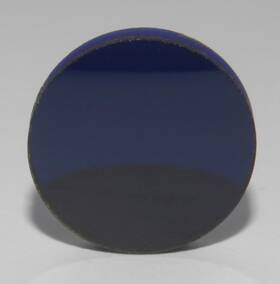 7-103-20 Fisher Scientific Deep Blue / Green Glass Filter # 1.3 Inch X 0.25