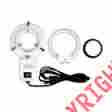 Frl8-a Amscope 8w Stereo Microscope Fluorescent Ring Light Adapter