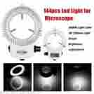 Hd0607901e Unbranded 144led Bulbs Led Microscope Light Brightness 0-100 White Us