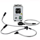 Hl250-boys Amscope Fiber Optic Light Microscope Illuminator Ring Double 840979100888