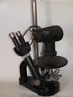 601112 Inverted Leitz Germany Wetzlar Ernst Microscope Vintage