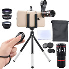 Js10x-bk Apexel In Camera Lens Kit Telephoto Fisheye Wide 602596833538