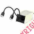 Led-2m Amscope 2 Large Bulb Led Microscope Dual Gooseneck Lights